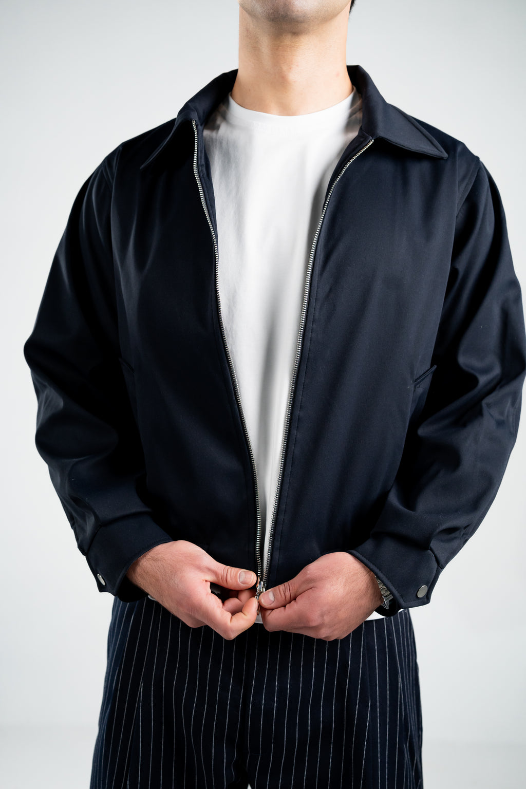 Maison Noir — Essen Navy Jacket
