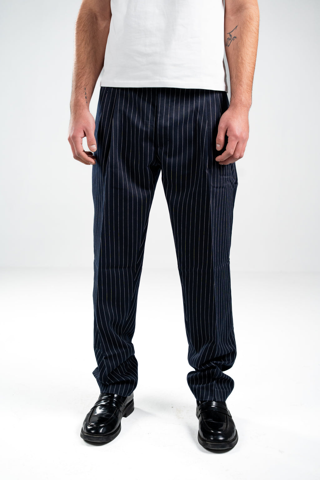 Maison Noir — Striped Trousers