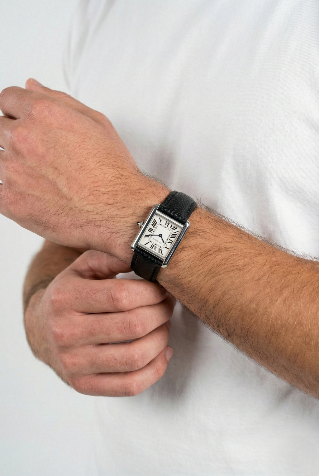 Maison Noir — Tank Watch Black Strap