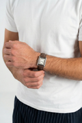 Maison Noir — Tank Watch Brown Strap